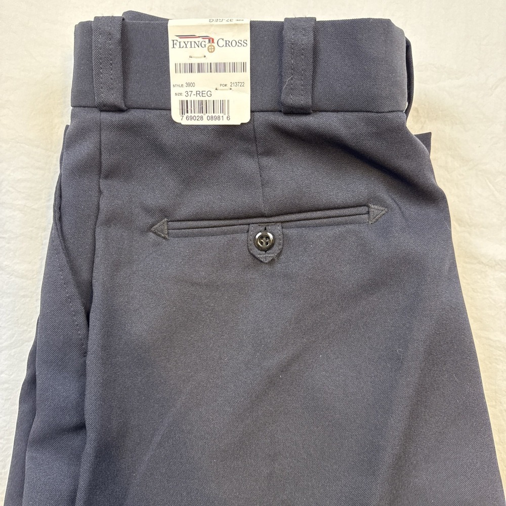 NWT‎ MENS 37x34 FLYING CROSS STAT FX77200 CLASS A 4POCKET PANTS BLACK 37x34